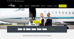 Desktop Screenshot of airstreamjets.com